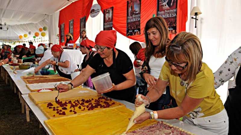 Fiesta Provincial de la Frambuesa en Benito Juárez