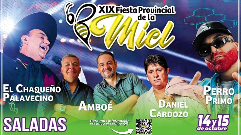 Fiesta Provincial de la Miel en Saladas, Corrientes